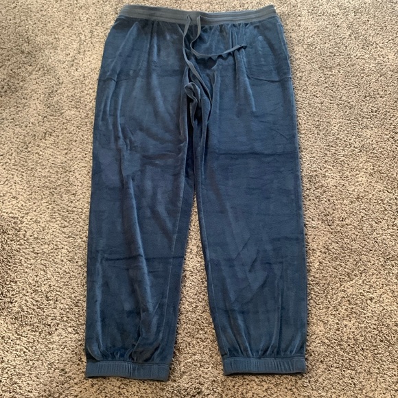 Velour~Feel Sleepwear / Loungewear Jogger - Picture 2 of 12